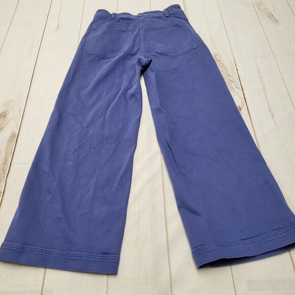 Everlane high rise wide leg crop chino pants jeans - Picture 8 of 9